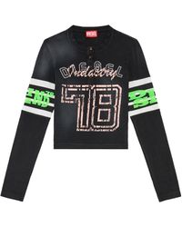 DIESEL - T-Uncserafin Graphic-Print T-Shirt - Lyst