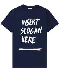 Iceberg - Round Collar Logo T-Shirt - Lyst