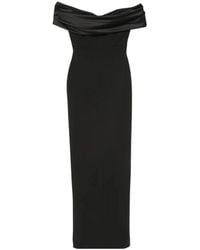 Solace London - Off-Shoulder Maxi Dress - Lyst