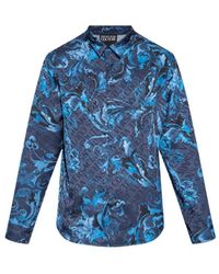 Versace Jeans Couture - Couture Barocco Print Long-Sleeved Shirt - Lyst