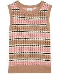 Varley - Cotton Striped Vest - Lyst
