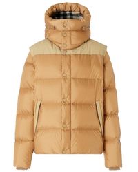 Burberry - Quilted Puffer Jacket - Lyst