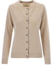 Barbour - Long-Sleeved Knitted Cardigan - Lyst