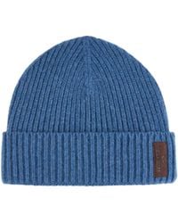 Paul & Shark - Logo-Patch Beanie Hat - Lyst