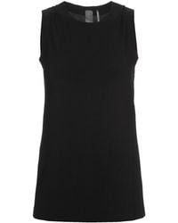 Norma Kamali - Crewneck Sleeveless Tank Top - Lyst