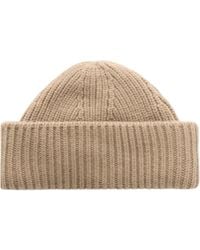 Yves Salomon - Ribbed Wool And Cashmere-Blend Beanie - Lyst