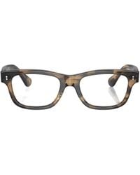 Oliver Peoples - Rosson Tortoiseshell-Effect Glasses - Lyst