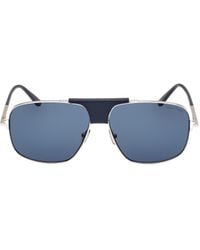 Tom Ford - Eyewear Tex Pilot Frame Sunglasses - Lyst