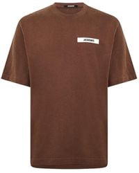 Jacquemus - Short-Sleeved T-Shirt - Lyst