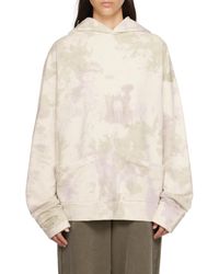 we11done - Long-Sleeved Hooded Hoodie - Lyst