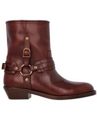 Isabel Marant - Round Toe Short Boots - Lyst