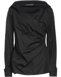 Max Mara - Solid Color Long Sleeve Shirt - Lyst