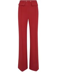 Elisabetta Franchi - Pleated Casual Trousers - Lyst