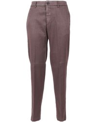 Peserico - Button Trousers - Lyst
