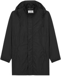Saint Laurent - Cassandre Drawstring Parka - Lyst