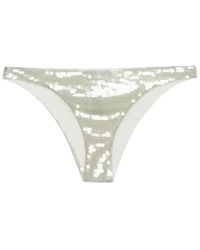 Prada - Sequined Tulle Panties - Lyst
