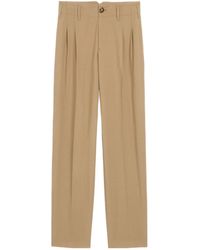 Ami Paris - Casual Pants With Belt Loops - Lyst
