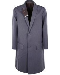 Kolor - Single-Breasted Panel-Detail Coat - Lyst