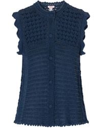 Eres - Aurora Crochet-Knit Top - Lyst