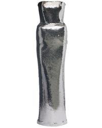 David Koma - Padded Sequined Bustier Gown - Lyst