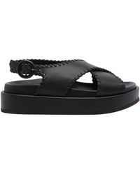 Paloma Barceló - Paloma Barceló Buckled Sandals - Lyst