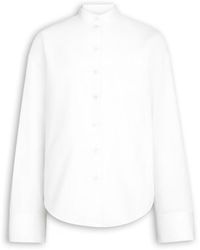 Alaïa - Alaïa Layered Poplin Shirt - Lyst