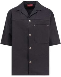 Gucci - Gg Jacquard Short-Sleeved Shirt - Lyst