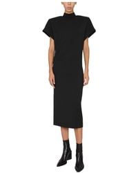 Max Mara - High-Necked Short-Sleeved Dress - Lyst