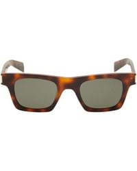 Saint Laurent - Eyewear Rectangular Frame Sunglasses - Lyst