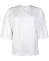 Roberto Collina - Round-Neck Drop-Shoulder T-Shirt - Lyst
