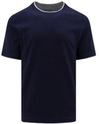 Brunello Cucinelli - T-shirt - Lyst