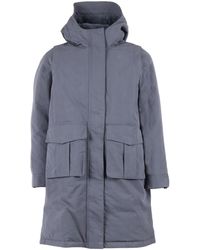 K-Way - Long Hooded Parka - Lyst
