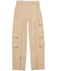Acne Studios - Striped Polo Shirt - Lyst