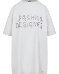 Balenciaga - Distressed Short-Sleeved T-Shirt - Lyst