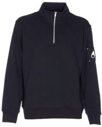 Moose Knuckles - Quarter-Zip Sweatshirt - Lyst