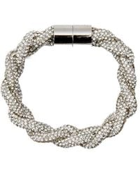 Isabel Marant - Yua Braided Embellished Bracelet - Lyst