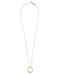 Maison Margiela - 11 Ring Rolo Chained Pendant Necklace - Lyst