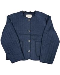 SELECTED - Long-Sleeved Single-Breasted Jacket - Lyst