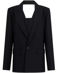 DSquared² - Tailored2 Peek-A-Boo Blazer - Lyst