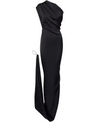 Vivienne Westwood - Andreas Draped One-Shoulder Satin Gown - Lyst
