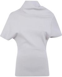 Rick Owens - Collar Top - Lyst