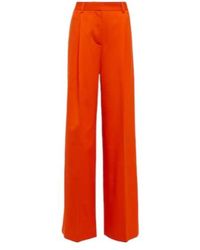 Altuzarra - High-Rise Wool Pants - Lyst