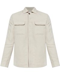 Eleventy - Flap-Pocket Shirt Jacket - Lyst