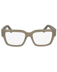Ferragamo - Ferragamo Eyewear Rectangle Frame Glasses - Lyst