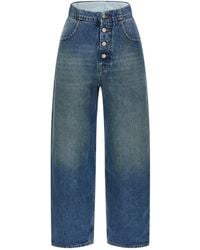 MM6 by Maison Margiela - Straight-Leg Jeans - Lyst
