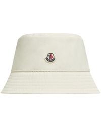 Moncler - Logo Patch Bucket Hat - Lyst