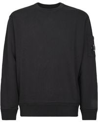 C.P. Company - Logo Sleeve Pocket Sweatshirt - Lyst