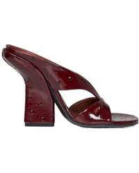 Dries Van Noten - Cut-Out Embellished Heeled Sandals - Lyst