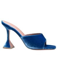 AMINA MUADDI - Square-Toe High-Heeled Sandals - Lyst