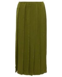 JW Anderson - Ribbon-Panel Midi Skirt - Lyst